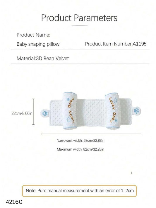 Premium Baby Anti-Roll Soft & Breathable Sleeping Pillow