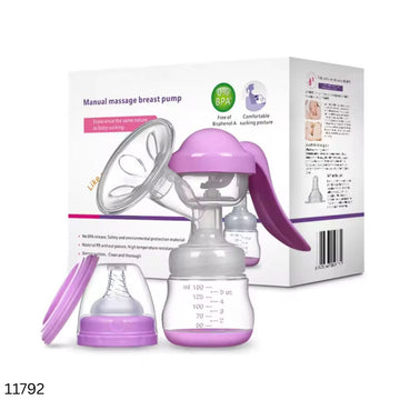 2 in 1 Manual Massage Breast Pump - RH208