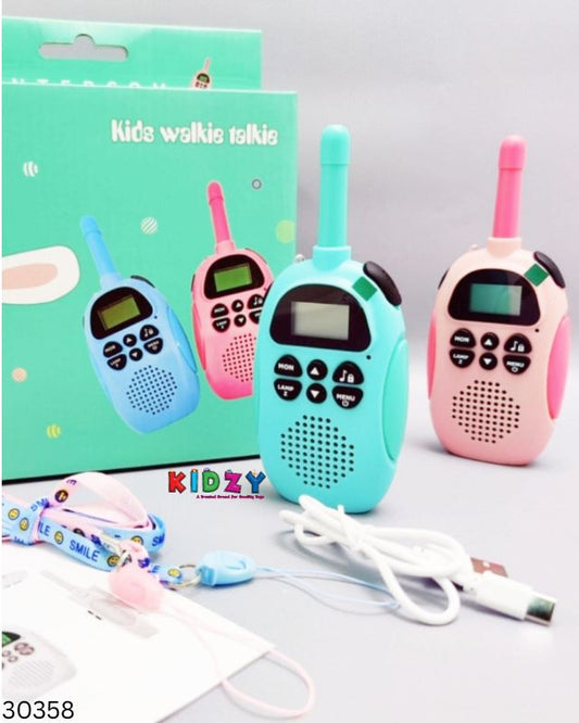 Rechargeable Kids Walkie Talkie Toy- 2pcs