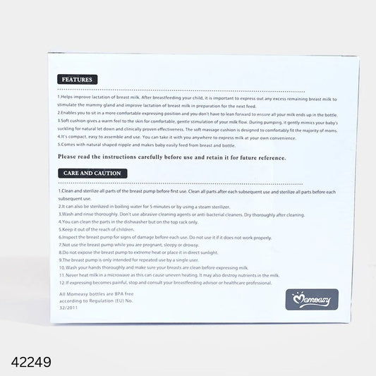 Momeasy Manual Breast Pump 0m+ - 120ml