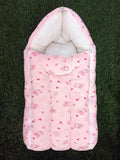 Baby Safety Sleeping Bed - Pink