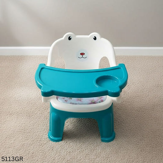 Cute Baby Feeding Chair - Gray