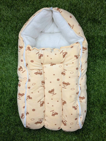 Baby Safety Sleeping Bed - Yellow