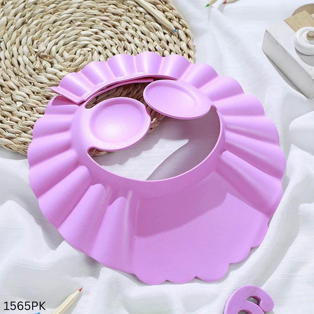 Adjustable Baby Bath Shower Cap - Pink