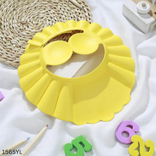 Adjustable Baby Bath Shower Cap - Yellow