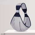 Adjustable Shoulder Sling Baby Carrier Bag - Gray