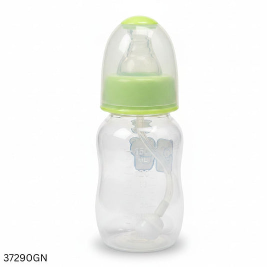 Apple Bear Plastic Feeder 150ml - Green