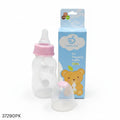 Apple Bear Plastic Feeder 150ml - Pink