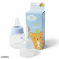 Apple Bear Plastic Feeder 60ml - Blue