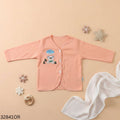 Baby Full Sleeve One Colour Cotton Nima - Orange