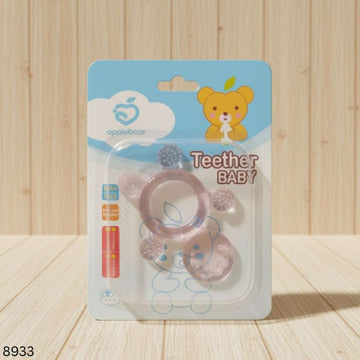 Applebear Silicone Baby Water Teether - Pink