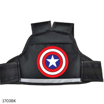 Baby Bike Safety Belt Adjustable Safety Vest - Black
