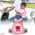 Baby Bike Safety Belt 3 Point Adjustable Strap - Elephant
