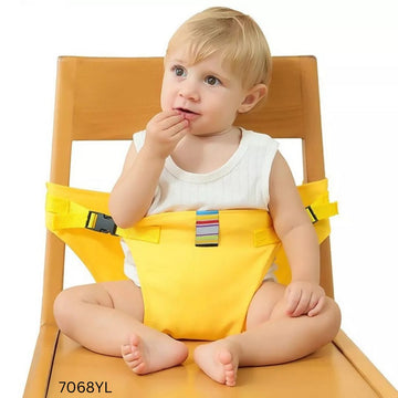 Baby Chair Safety Seat Belt - Yellow