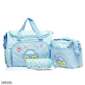 Baby Diaper Travel Bag Set - 3Pcs - Blue