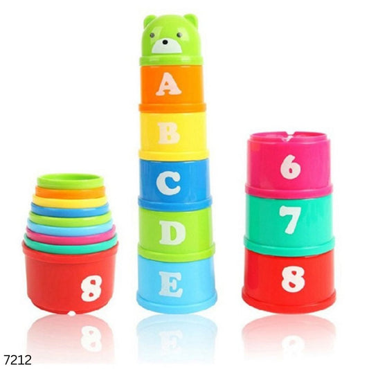Baby Educational Stacking Cups with Number Letter