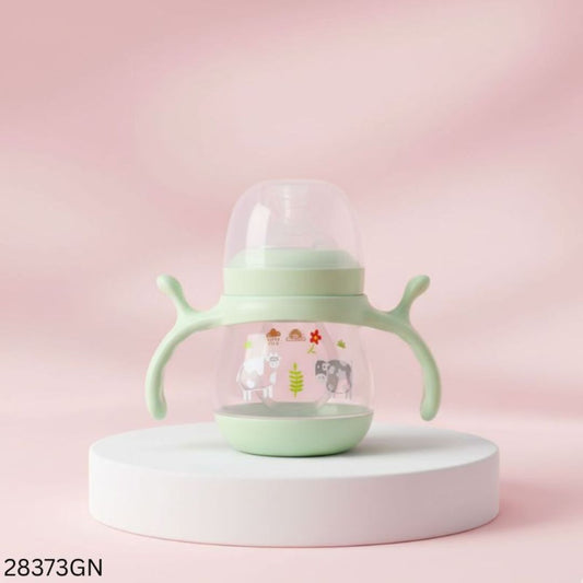 Baby Fedder & Mum Pot with Handle 180ml - Green