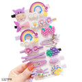 Baby Hair Clip 14pcs - Purple