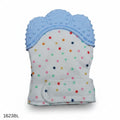 Baby Hand Teether Gloves 1pcs - Blue