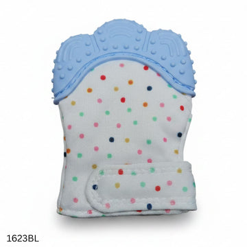 Baby Hand Teether Gloves 1pcs - Blue
