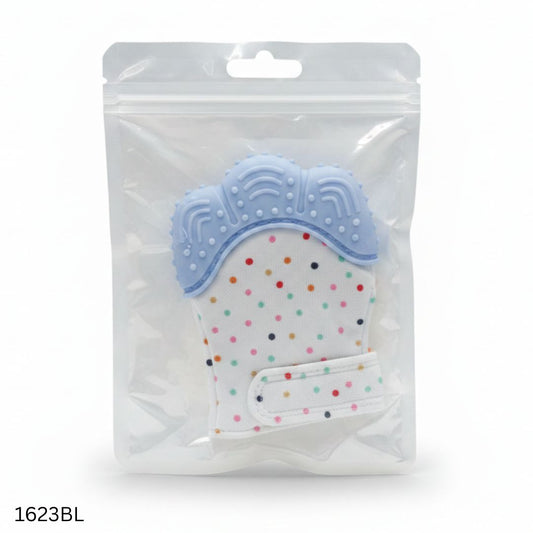 Baby Hand Teether Gloves 1pcs - Blue