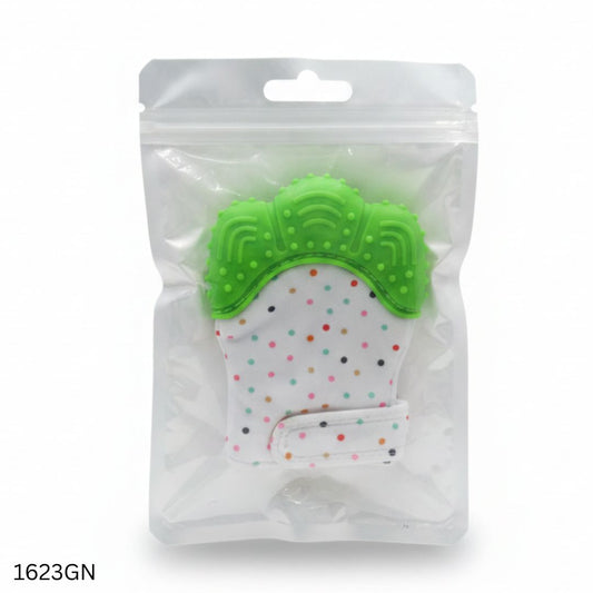 Baby Hand Teether Gloves 1pcs - Green