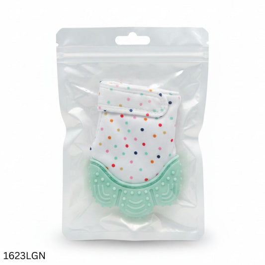 Baby Hand Teether Gloves 1pcs - Lime Green