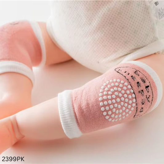 Baby Knee Pad Dot Design - Pink