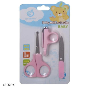 AppleBear Baby Nails Cut Suits 0m+ - Pink