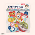 Baby Rattle Non-Toxic Jhunjhuni Teether Set 12 Pcs