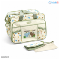 Baby Accessories & Diaper Bag, Large with Mat & Feeder Cover – Cream