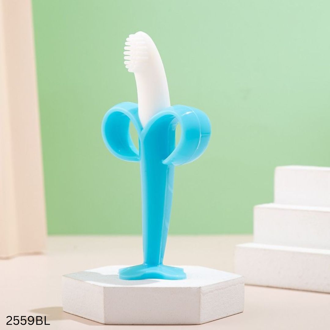 Banana Shape Baby Teether - Blue