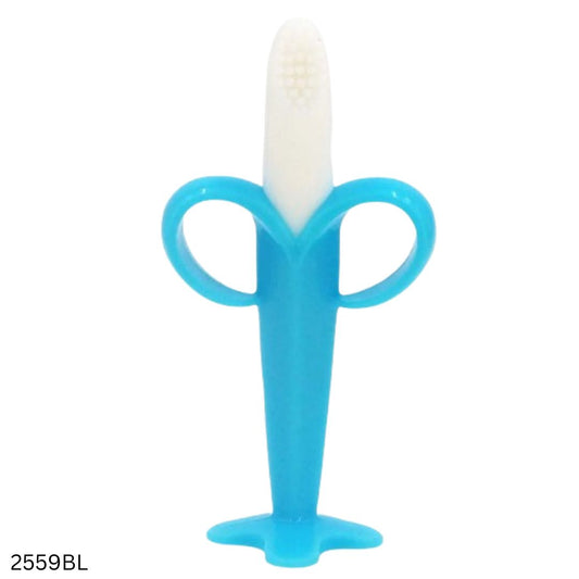 Banana Shape Baby Teether - Blue