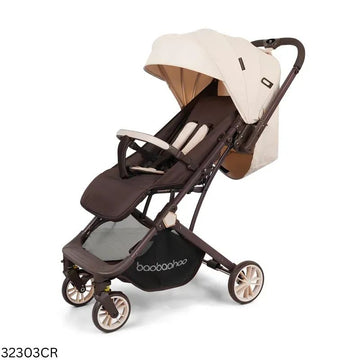 Baobaohao Y8 2-Way Facing Baby Stroller Lightweight and Foldable Stroller - Cream