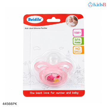 Beidile Anti-Dust Silicone Baby Pacifier BPA-Free 18M+