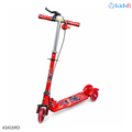 Chinese Kids 3-Wheel Height Adjustable Folding Kick Scooter – Red