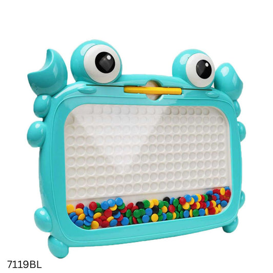 Crab Magnetic Drawing Board - Blue