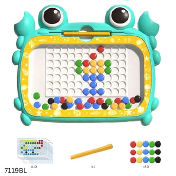 Crab Magnetic Drawing Board - Blue