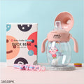 Duck Beak Transparent Cute Design Mum Pot 280ml - Pink