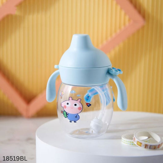 Duck Beak Transparent Cute Design Mum Pot 280ml - Blue
