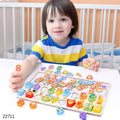 Educational Number and Shape Learning Board