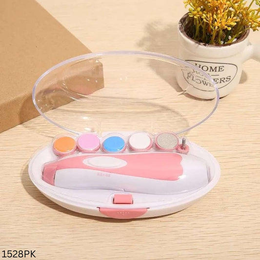 Electric Baby Nail Trimmer - Pink
