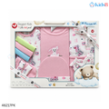 Elegant Kids 10-Piece Cotton Newborn Baby Gift Set – Pink