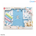 Elegant Kids 10-Piece Cotton Newborn Baby Gift Set – Blue