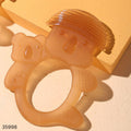 Elephant Design Soft Silicone Baby Teether