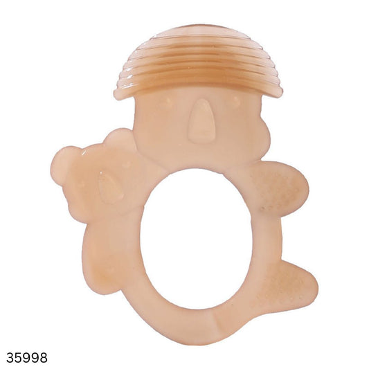 Elephant Design Soft Silicone Baby Teether