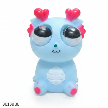 Eyes Popping Dragon Squeeze Toys - Blue