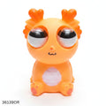 Eyes Popping Dragon Squeeze Toys - Orange