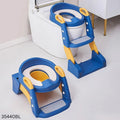 Foldable Baby Potty Training Seat With Ladder - Blue