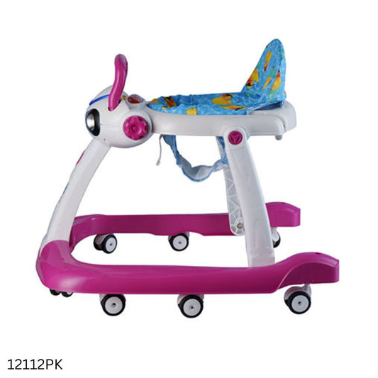Go Go Walker For Baby With Music and Light - Pink